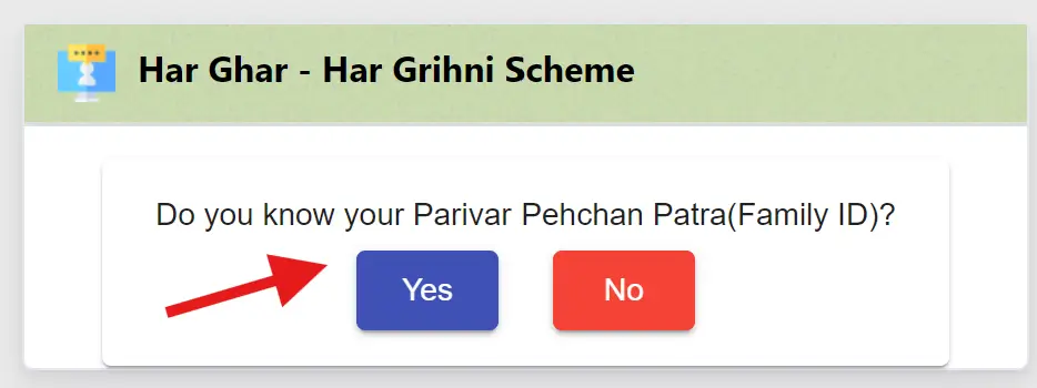 Parivar Pehchan Yes