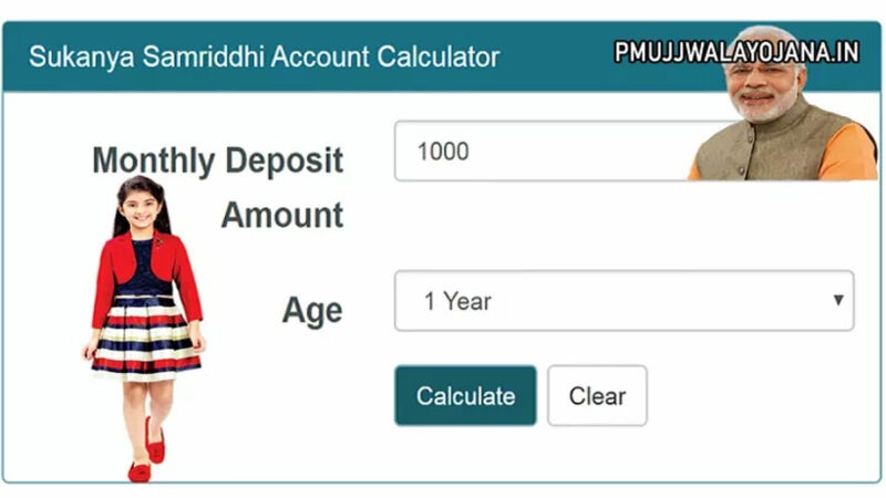 Sukanya Samriddhi Yojana Calculator