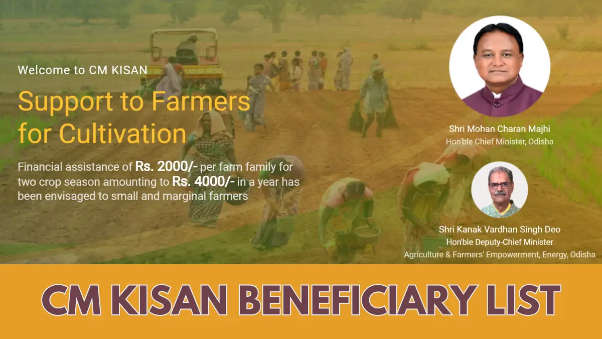 Odisha CM Kisan List