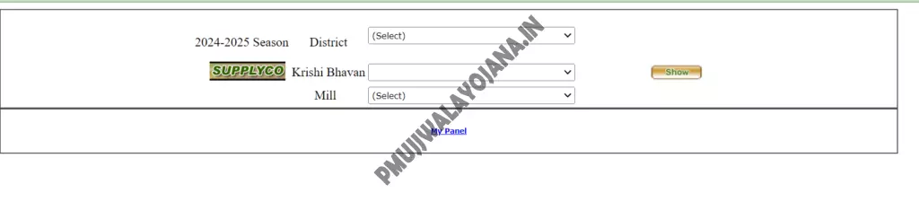 Supplyco Paddy Allocation List