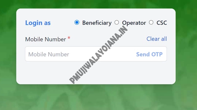 Beneficiary Login