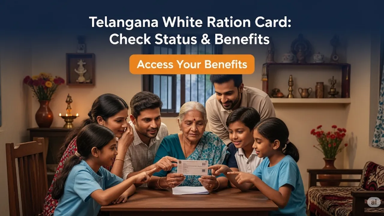 Telangana White Ration Card Status